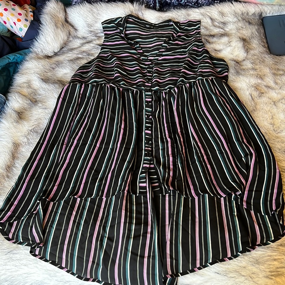 Hi-lo blouse